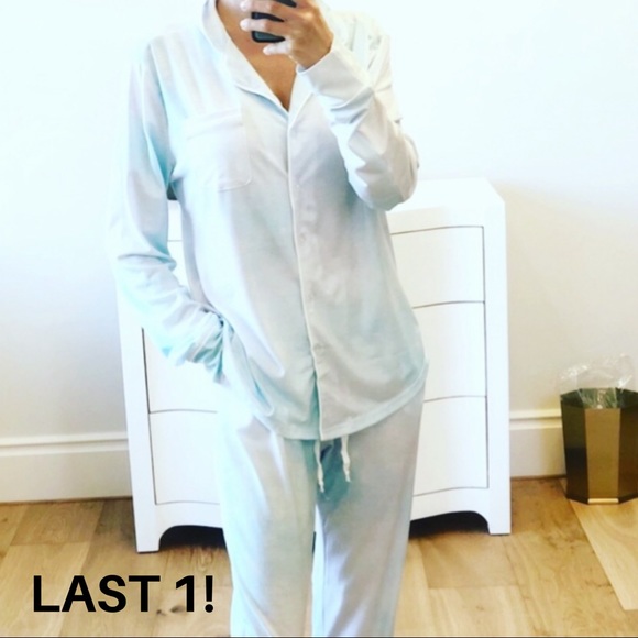 Looks by Lauren Other - BELGIUM Tie Dye PJS Long Sleeve Button Top & Pants